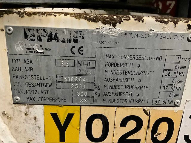 2004 paus ladderlift op zelfrijdend onderstel - afbeelding 8 van  23
