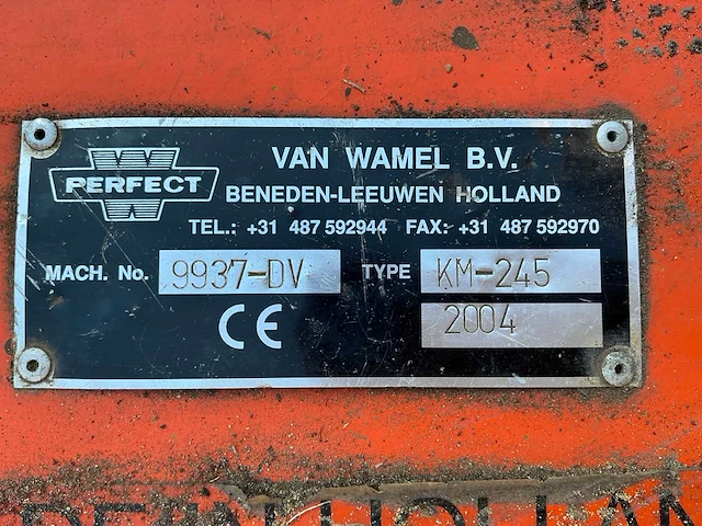 2004 perfect km-245 klepelmaaier - afbeelding 11 van  14