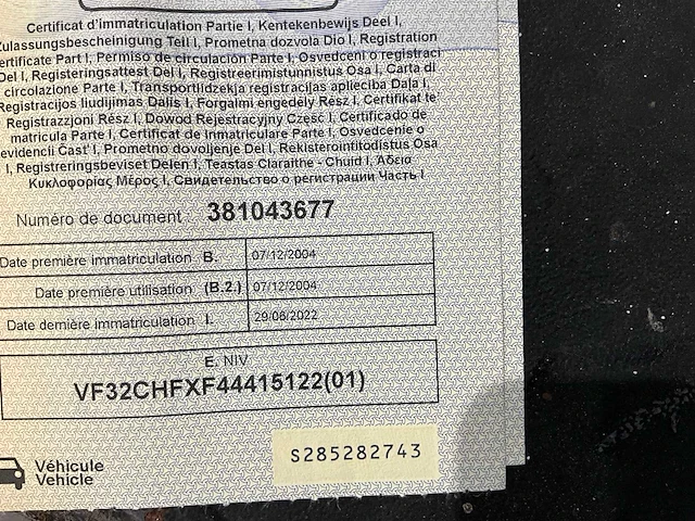 2004 peugeot 206 personenauto - afbeelding 29 van  39
