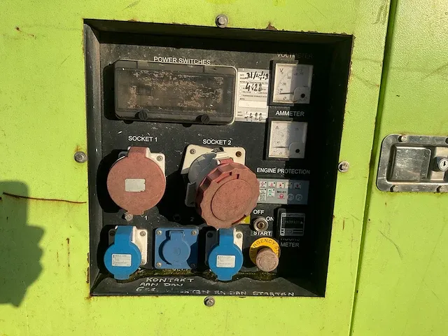 2004 pramac gbl40 stroomgenerator - afbeelding 5 van  10