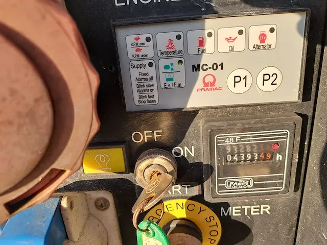 2004 pramac gbl40 stroomgenerator - afbeelding 10 van  10