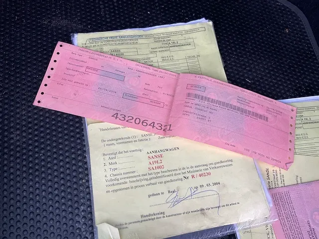 2004 sanse a19l2 oplegger met wissellaadbak - afbeelding 6 van  6