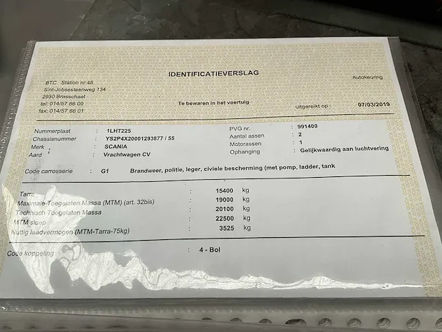 2004 scania 94g 300 cp28 - gb4x2/5 4x2 brandweerwagen - afbeelding 51 van  57