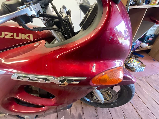2004 suzuki gsxf 750 motorfiets - afbeelding 6 van  10