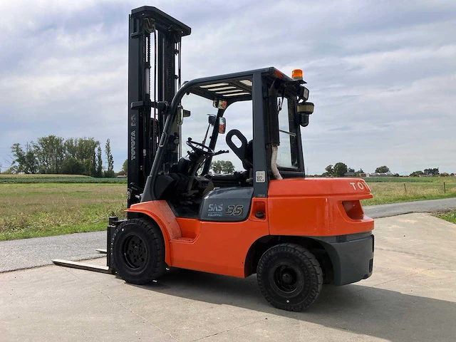 2004 toyota 02-7fdjf35 vorkheftruck - afbeelding 2 van  56