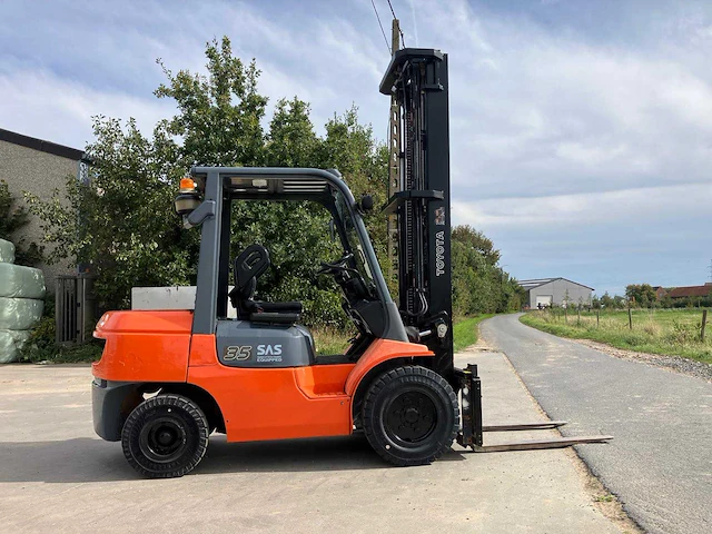2004 toyota 02-7fdjf35 vorkheftruck - afbeelding 45 van  56