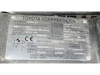 2004 toyota 7fbmf25 vorkheftruck - afbeelding 10 van  19