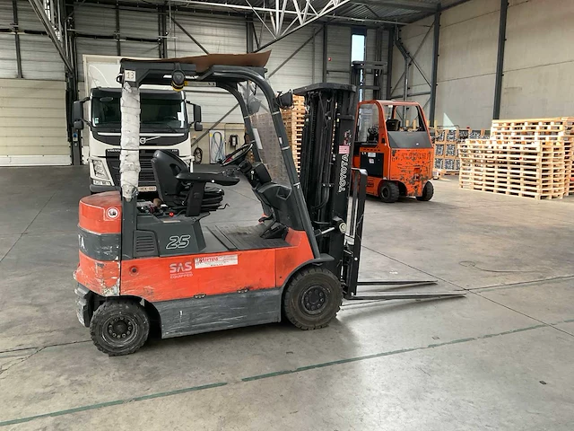 2004 toyota 7fbmf25 vorkheftruck - afbeelding 17 van  19