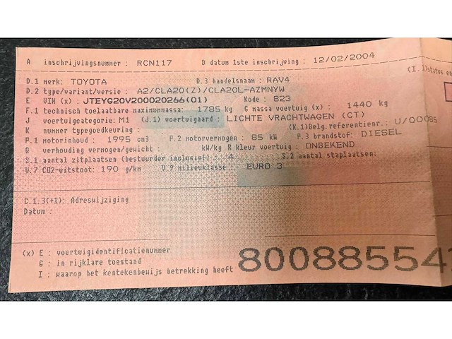 2004 toyota rav4 - afbeelding 7 van  16