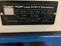 2004 trumpf hl506d laser - afbeelding 10 van  19