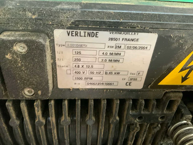 2004 verlinde vl2 kettingtakel - afbeelding 6 van  7