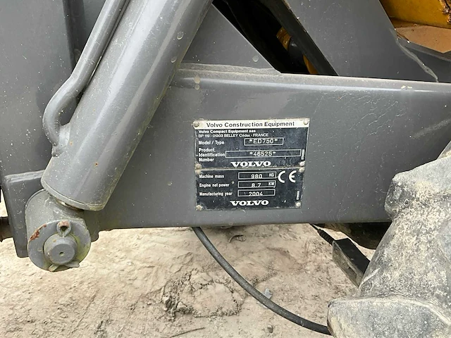 2004 volvo minidumper ed750 - afbeelding 4 van  30