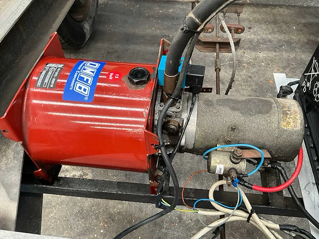 2004 weytens 2/2700w kipper aanhangwagen - afbeelding 8 van  21