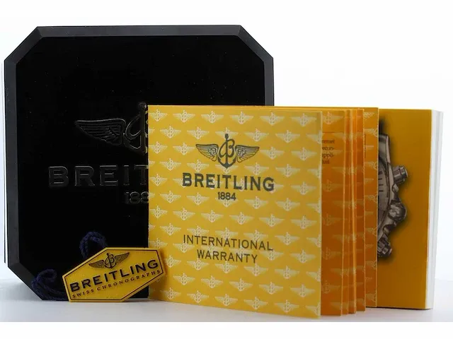 2005 - breitling - chronomat evolution - - wrist watch - afbeelding 9 van  12