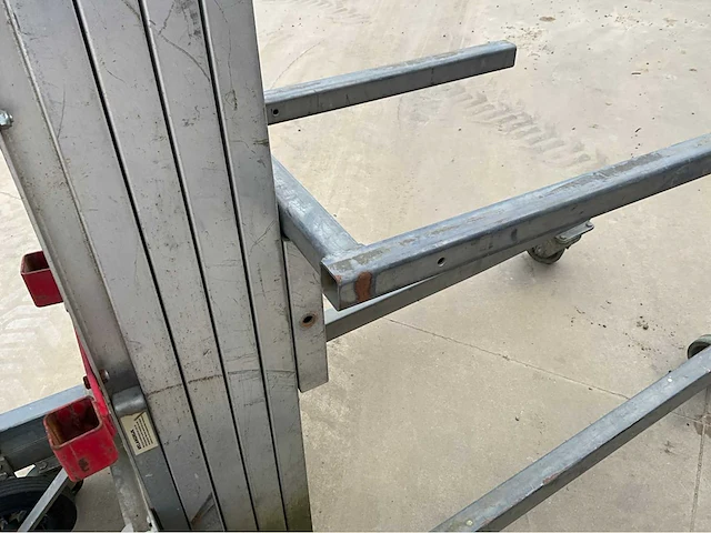 2005 alp lift / materiaallift met handlier - afbeelding 7 van  9