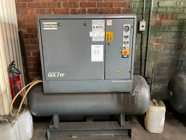 2005 atlas copco gx7 luchtcompressor - afbeelding 1 van  5