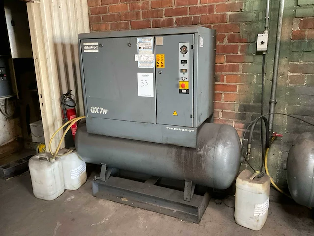 2005 atlas copco gx7 luchtcompressor - afbeelding 2 van  5