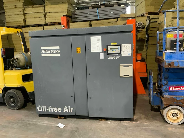 2005 atlas copco zr 90-ff schroefcompressor - afbeelding 2 van  9