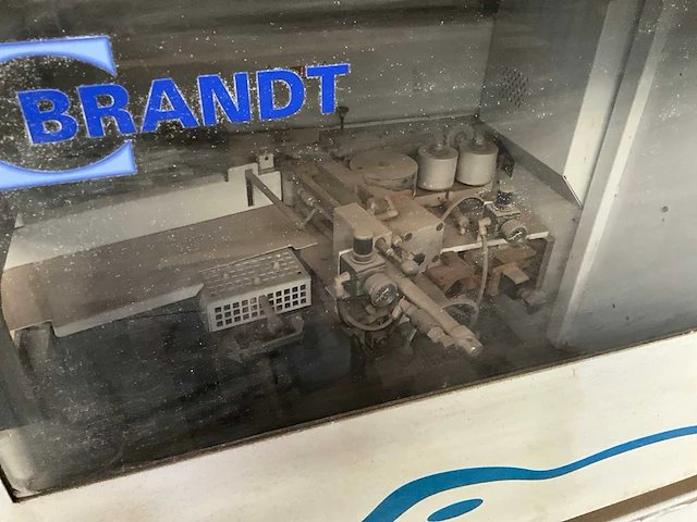 2005 brandt kdf 530c kantenlijmmachine - afbeelding 9 van  10