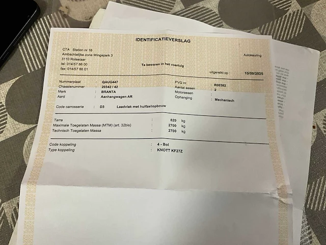 2005 branta b2700, kp2700 tandem - afbeelding 9 van  18