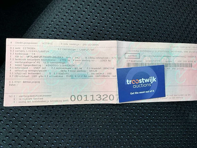 2005 citroën c4 1.6 benzine automaat personenauto - afbeelding 21 van  30