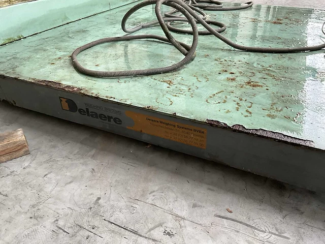 2005 delaere gse350 vloerweegschaal - afbeelding 8 van  11