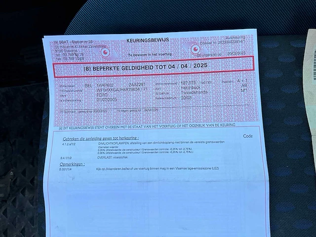 2005 ford fiesta personenauto - afbeelding 38 van  42
