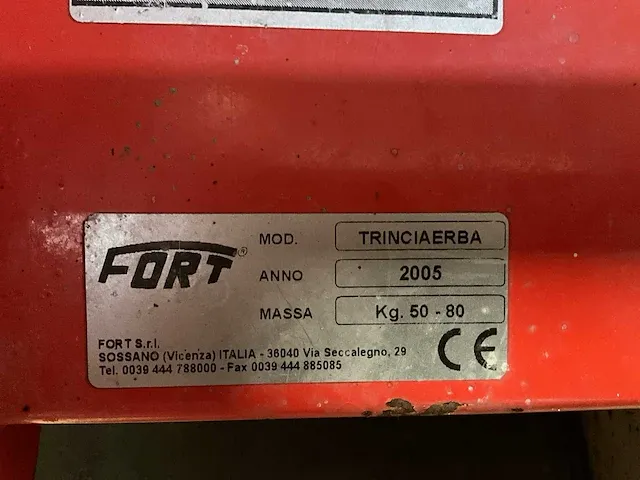2005 fort trinciaerba klepelmaaier - afbeelding 7 van  7
