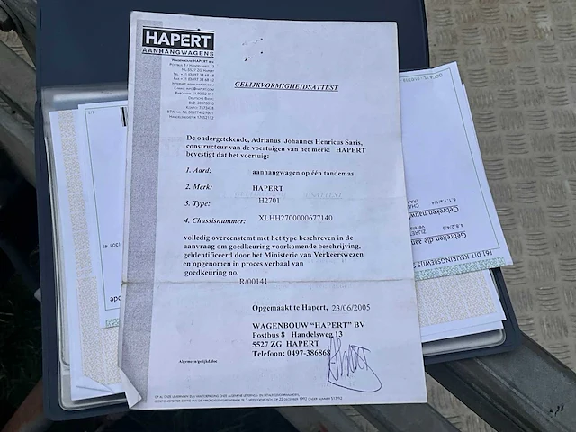2005 hapert h2701 - afbeelding 19 van  20