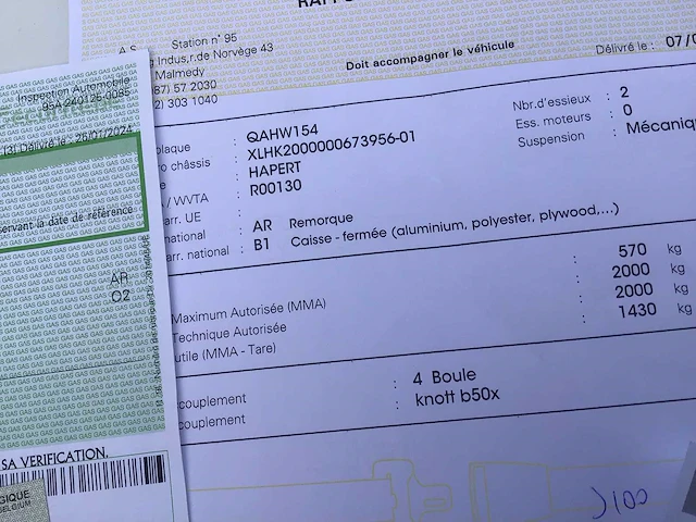 2005 hapert van auto aanhangwagen - afbeelding 5 van  18