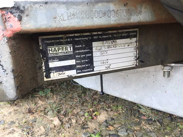 2005 hapert van auto aanhangwagen - afbeelding 17 van  18