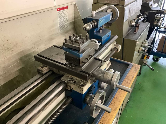 2005 hbm lathe wm250 universele draaibank - afbeelding 3 van  10