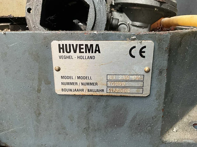 2005 huvema hu 250 dv metaal afkortzaag - afbeelding 4 van  6
