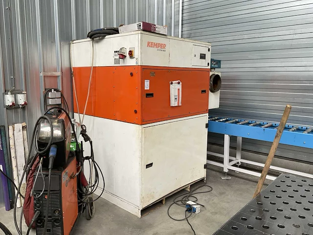 2005 kemper system 8000 filterafzuiginstallatie met automatische filterreiniging - afbeelding 1 van  6