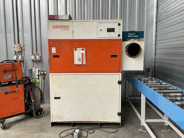 2005 kemper system 8000 filterafzuiginstallatie met automatische filterreiniging - afbeelding 2 van  6