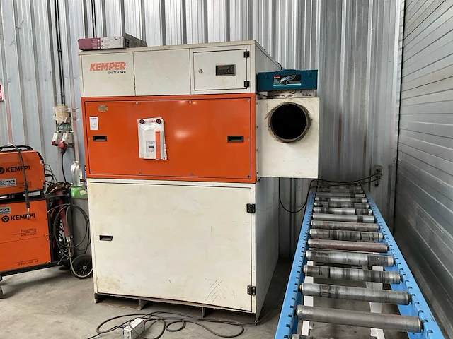 2005 kemper system 8000 filterafzuiginstallatie met automatische filterreiniging - afbeelding 3 van  6