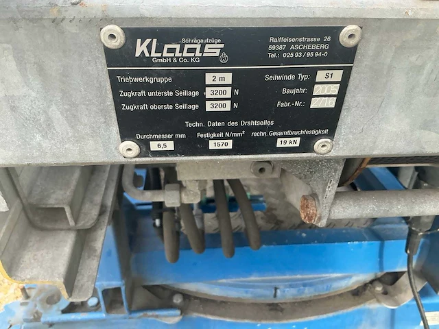 2005 klaas s1 verhuislift - afbeelding 30 van  35