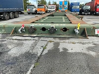 2005 krone sd 27 oplegger met containerchassis - afbeelding 2 van  13