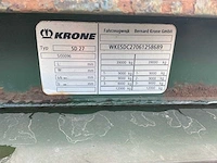 2005 krone sd 27 oplegger met containerchassis - afbeelding 3 van  13