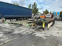 2005 krone sd 27 oplegger met containerchassis - afbeelding 8 van  13