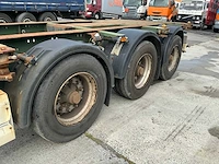 2005 krone sd 27 oplegger met containerchassis - afbeelding 11 van  13