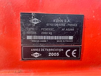 2005 kuhn fc 303 gc schijvenmaaier met kneuzer - afbeelding 12 van  20
