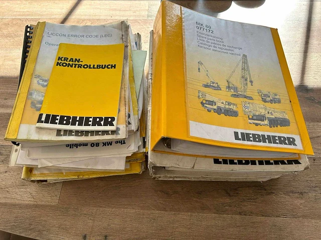 2005 liebherr umk 480 mobiele torenkraan - afbeelding 26 van  32