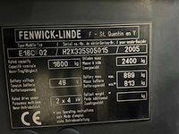2005 linde-fenwick e16c-02 vorkheftruck