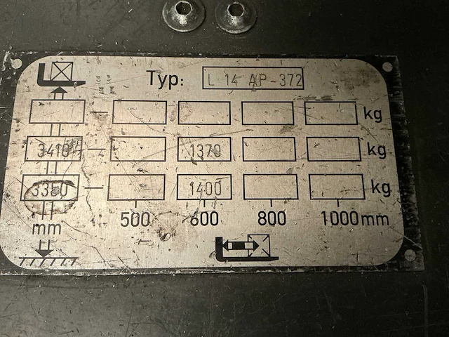 2005 linde l14 ap-372 stapelaar - afbeelding 10 van  10
