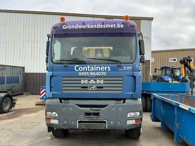 2005 man d20 tga33.430 vrachtwagen trekker met wisselsysteem - afbeelding 12 van  26