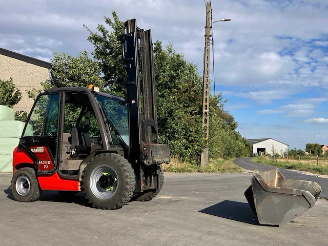 2005 manitou msi 35d s2e2 vorkheftruck met graafbak - afbeelding 5 van  68