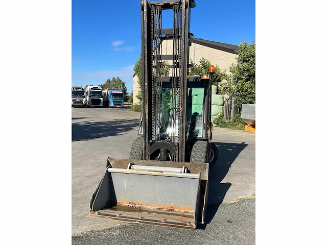 2005 manitou msi 35d s2e2 vorkheftruck met graafbak - afbeelding 12 van  68