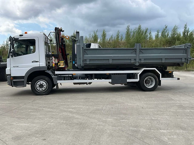 2005 mercedes atego 1218 kraan haak (zonder container) - afbeelding 12 van  48