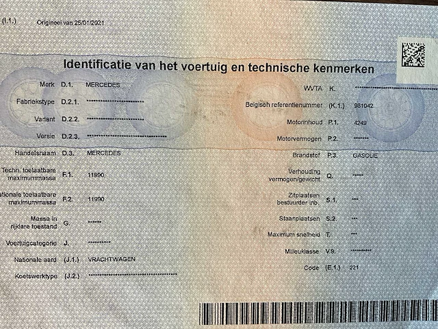 2005 mercedes atego 1218 kraan haak (zonder container) - afbeelding 41 van  48